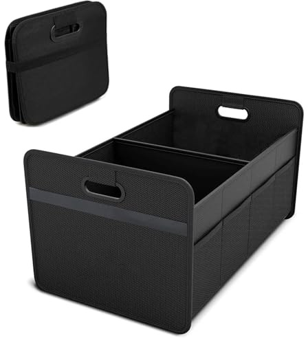 Lottogo Auto Kofferraum Organizer - Klassischer Stil (Schwarz)