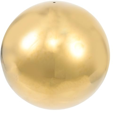 HAKIDZEL Schwimmkugel Aus Edelstahl Für Garten Poliertes Ornament Reflektionsball Für Terrasse Hof Und Draußendekoration