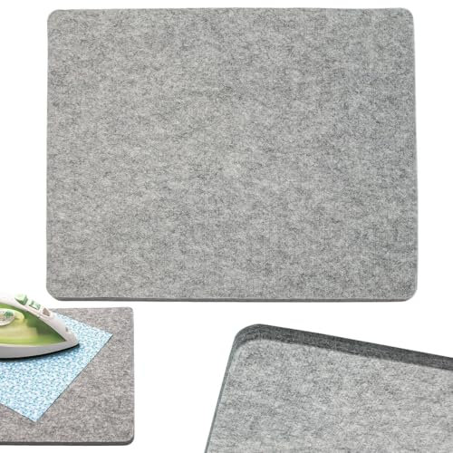 Bügelmatte,Woll-Pressmatte Zum Quilten - Große Dicke Woll-Bügelunterlage Zum Bügeln, Nähen, Schneiden Auf -Bügelbrett, Tischplatte, Trockner, Arbeitsplatte