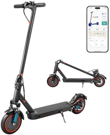 Trottinettes électriques à Double Amortisseur et Double Frein de 8,5 Pouces, Batterie 10,4AH, portée de 15 à 21 milles, Application, Moteur 350W, 3 Modes de Vitesse, Charge de 264 LB