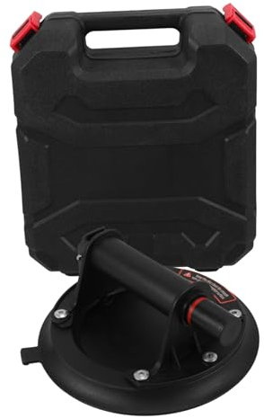 SWOOMEY Glassauger Saugheber Glasheber 1 Satz Vakuum-saugnapf Auto Bar Sofits Lüften Für Haustiere Stabstaubsauger Kabellos Fenster Staubsaugen Akku- Wagen Maschine Hammer Verdickter Gummi Black