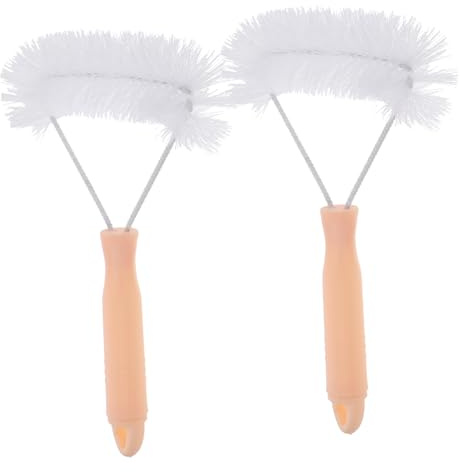 Plástico Cepillo Piezas de Limpieza 2 de Mosquiteros | Limpiador de Mosquiteras, Cepillo de Ventana, Kit de Lavado de Ventanas