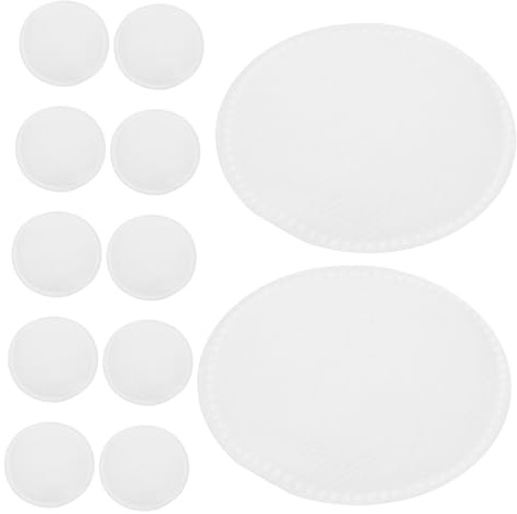 ADOCARN 60 Pezzi Dischetti Struccanti Rotondi in Cotone Bianco, Morbidi e Assorbenti per Pulizia del Viso Profonda, Usa e Getta, per Saloni e Make-up