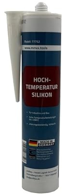 Hochtemperatur Silikon Rotbraun 310 ml – hitzebeständiger Dichtstoff bis 280 °C – elastisch & säurebeständig – ideal für Ofen, Kamin, Metall & Keramik