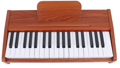 Asixxsix Pianoforte per Bambini, Tastiera Elettrica a 37 Tasti con 3 Ottave Complete, Pianoforte a Tastiera con Design Compatto e Portatile per Giocattolo Musicale per Principianti per Bambini
