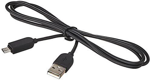 Philips Câble USB vers micro USB DLC2416U/10 Câble USB A Micro-USB B Male Connecteur/Male Connector Noir 1 m