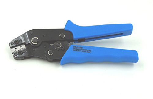 CNLX Crimpadora para JST/SM-R/P de contacto/hembra, sección transversal del cable de 0,08-0,50 mm².