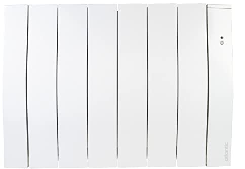 radiateur connecté - atlantic galapagos - horizontal - 750w - blanc - atlantic 500607