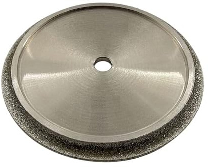 Diamond Profile Wheel for Granite, Quartz, and Travertine for Tile Saws - 6 Diameter Shape B - 3/8 Radius Demi-Bullnose #40/50 Grit