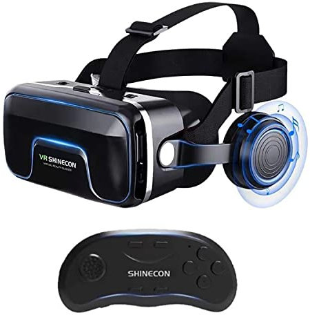 VR Headset Compatible with iPhone & Android Phone New 3D VR Glasses VR7.0