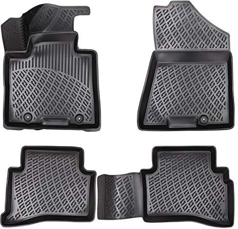 Elmasline 3D Gummimatten Set für KIA SPORTAGE 4 IV 2015-2021 | Extra hoher 5cm Rand