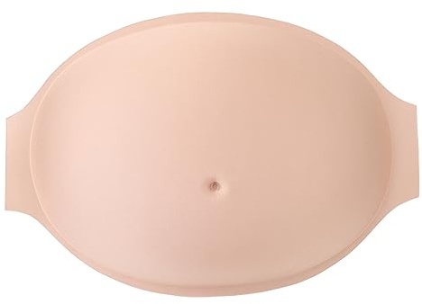 Faux ventre de grossesse, faux ventre de grossesse en silicone artificiel léger, ventre de grossesse respirant de haute simulation, faux ventre de grossesse doux et réel