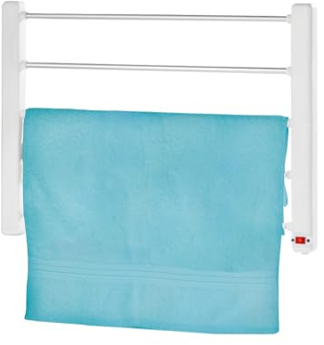 Jocca, Scaldasalviette Elettrico da Parete 65W con 5 Barre Riscaldanti