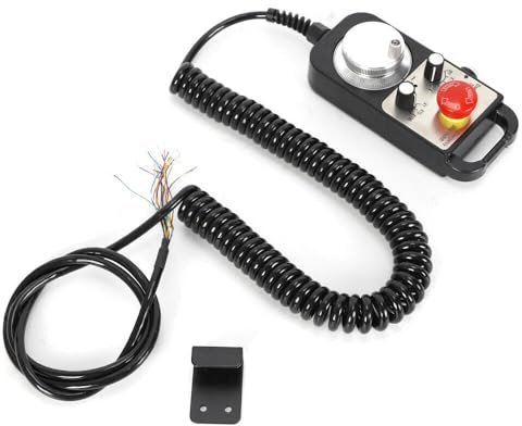 4 assi volantino elettronico MPG rimorchio CNC volantino elettronico interruttore di emergenza rimorchio per tornio fresatrice 4 assi CNC tornio