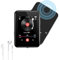 COVVY Reproductor MP3 de 72 GB, reproductor de música con Bluetooth 5.2, altavoz HD integrado, radio FM, grabación de voz, función de libro electrónico, auriculares incluidos, ideal para deportes