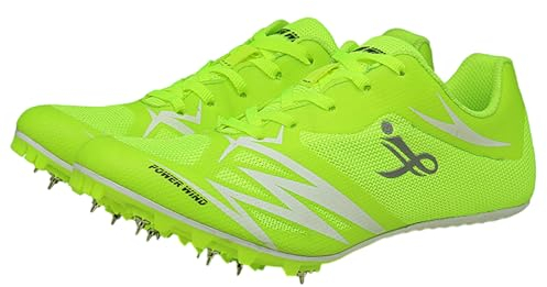 Leichtathletik Spike Schuhe,Leichte Trainer Mit Spikes,Leichtathletik Herren-Mittelstrecken-Laufschuhe rutschfeste Leichte Sprint Spikes,Jugendsportschuhe mit Spikes