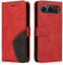 XINNI Protective Phone Case for OnePlus Nord 4 5G, PU/TPU Vintage Flip Leather Shockproof Cover Magnetic Book Style Wallet, Red
