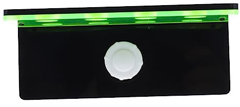 Milisten Aquarienregal Aus Acrylmaterial Stabile Aufbewahrung Für Korallenfragmente Mit Sieben Löchern Für Meereskorallen Und Dekoration