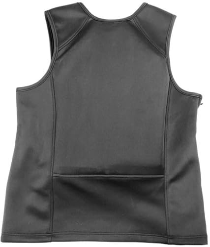 Chaleco Antibalas Hombres,Militar Camiseta Antibalas Protección De Pecho Y Espalda Nivel IIIA Armadura Corporal Oculto En El Interior Ultracómoda Caza Equipo De Protección,Protección Pecho A,2XL