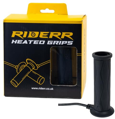 RIDERR Heated Grips - Motorcycle, Motorbike Premium Heated Grips