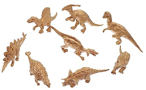 CLISPEED 8stücke Mini-Dinosaurier-Spielzeug Simulation Dinosaurier-Handwerk Desktop-Ornamente Home-dekore Kinderspielzeug