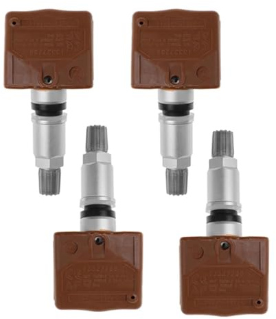 Sensor TPMS 13327259, Para Dispositivo de monitoreo presión neumáticos, 433 MHz, para automóvil Monitor de presión de neumáticos(4 pcs)
