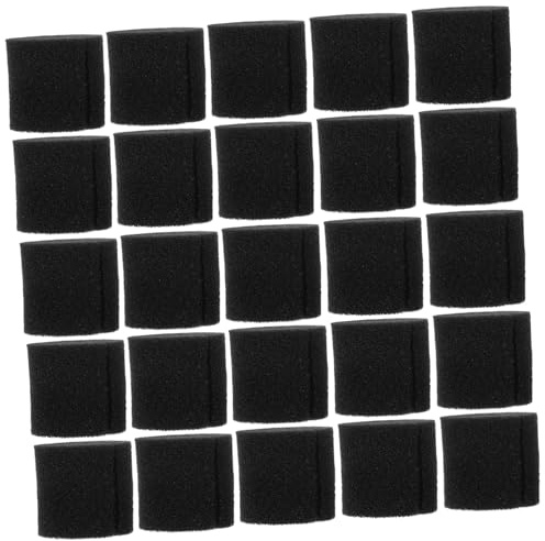 iplusmile Éponges Hydroponiques pour Semis sans Terre 100 Pcs Noir pour Culture Hors-Sol Jardinage Fixation Plants Légumes Serrage Faciles à Utiliser