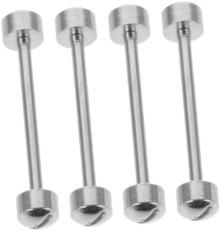 WATIIFUFU Varillas de Conexión para Correas de Reloj de Acero Inoxidable 22 Mm, Pasadores Muescas, Tornillos para Correas, Kit de Reparación para Relojería, Herramienta