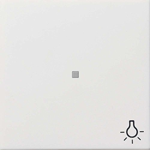 Gira 0674112 Wippe Kontroll Symbol Licht Flächenschalter, reinweiß