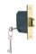 Yale B-BSDL-2.5-PB Einsteckschloss mit 5 Hebeln, für Außentüren geeignet, Messing-Finish, 64 mm