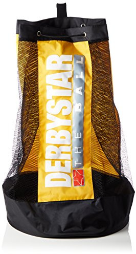 Derbystar Ballsack 10 Bälle, Für 10 Bälle, gelb, 4523000500