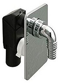 Sifone per lavatrice COMPACT da incasso a saldare o ad innestare a guarnizione.