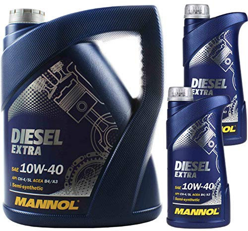 7 Liter OriginalMANNOL Motoröl SAE 10W-40 DIESEL EXTRA Engine Oil Öl