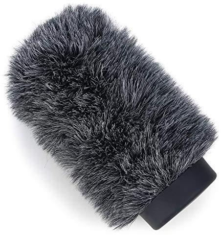 YOUSHARES Bonette anti-Vent, Pare-brise pour Rode NTG1, NTG2, Zoom MicTrack M3, Microphones fusil Audio-Technica AT897, Muff Wind jusqu'à 5.5 Longue