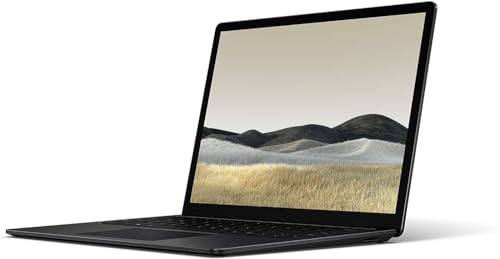 Microsoft 2019 Surface Laptop 3 mit Intel Core i7-1065G7 (13.5-zoll, 16GB RAM, 256GB SSD) (QWERTY Englisch) Schwarz (Generalüberholt)