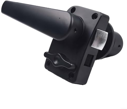 LVYXON Black for MOTORHOME Bathroom Toilet Door Lock, RV Modified Car Bathroom Door Lock, Handle Lever Latch For RVs Yachts, Keyless A 90-degree Rotation