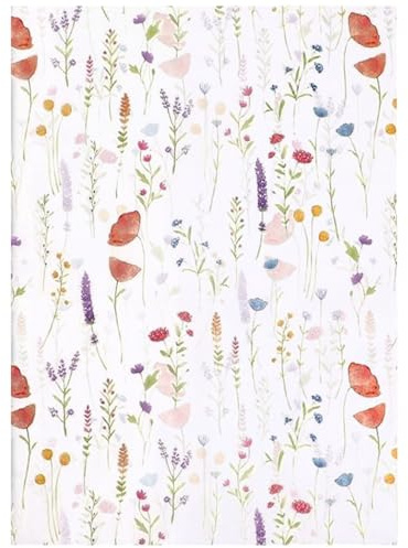 Jwssor Lavendel-Seidenpapier, 60 Blatt, 50,8 x 35,6 cm, Geschenkverpackung für Geschenktüten, Seidenpapier zum Verpacken von Weihnachten, Geburtstag, Party, Basteln