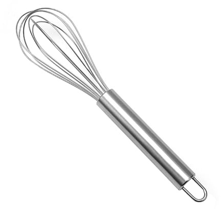Frusta A Mano - Manuale Della Frusta A Mano | Frusta In Metallo | Fruste Per Cucinare | Per Le Uova Facile Da Montare Per Sbattere Gli Utensili Da Cucina Domestici