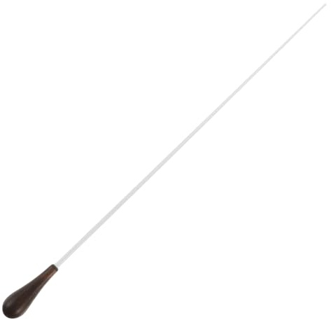 BIUDECO 1 Batuta Conductible para Directores de Profesional Mango de Madera y Control Preciso, Superficie Lisa Antideslizante, Adecuada para Conciertos y Representaciones Teatrales