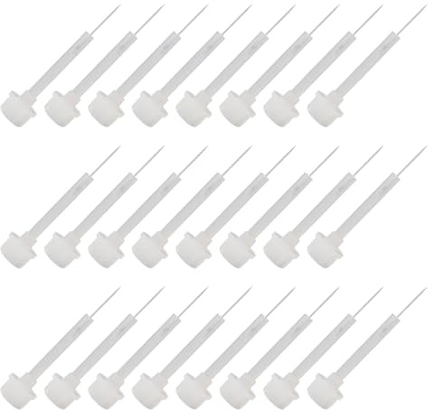 Hemobllo 60 Pinceles de Repuesto para Esmalte de Uñas, Cepillos Pequeños de Cerdas Suaves para Líneas Finas, Accesorios para Manicura Profesional, Compatibles Gel y Esmalte Líquido,
