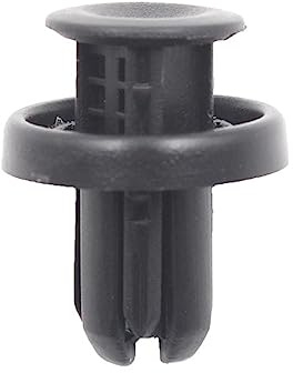 200 Rivetti a Pressione in plastica per paraurti Auto, Foro da 10 mm, Clip di Fissaggio Nere per Auto, per Styling.