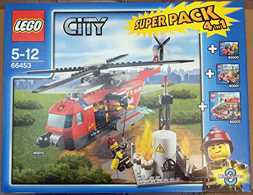 LEGO® City 66453 - Feuerwehr Super Pack 4 in 1
