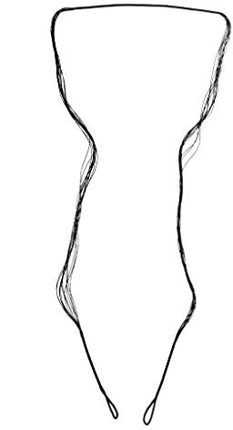 B Baosity Bogen Sehne Bogenschiessen Zubehör aus Nylon - 142cm / 56 Zoll