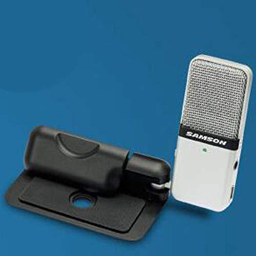 Micrófono de Condensador, Mini micrófono USB, micrófono Samson GO Mini Condensador de grabación portátil con Cable USB para Ordenador PC Tablet