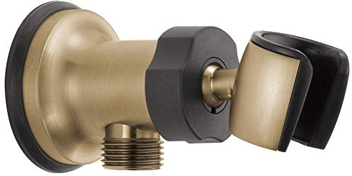DELTA FAUCET U4985-CZ-PK Elbow Wall Supply Hand Shower Mount, Champagne Bronze