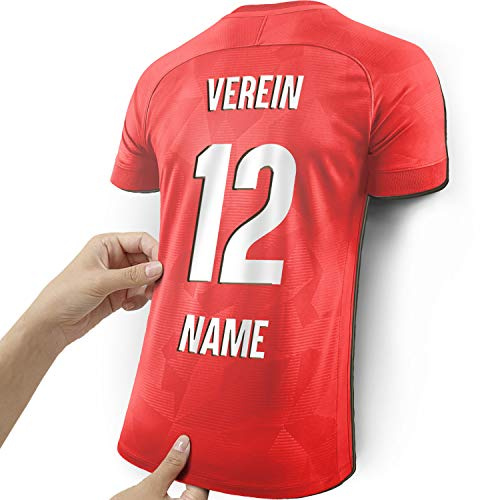 Elbeffekt Trikotlampe für Kaiserslautern Fans aus Holz - personalisierbares Geschenk - schenke Dein individuellen Kaiserslautern Fanartikel aus Echtholz