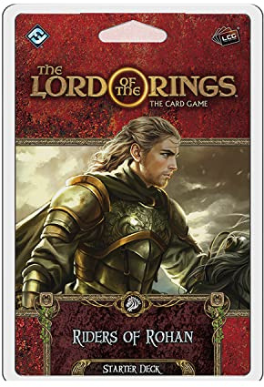 Fantasy Flight Games | Der Herr der Ringe LCG: Riders of Rohan Starter Deck | Miniatur-Spiel | Alter 13+ | 1-4 Spieler | 30-60 Minuten Spielzeit, FFGMEC106