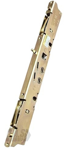 Two Point 9-15/16 Mortise Lock (No FacePlate) for Sliding Patio Glass Door | Multi Point Locking Mechanism Replacement - Fix and Repair Door Hardware Security Double Panel
