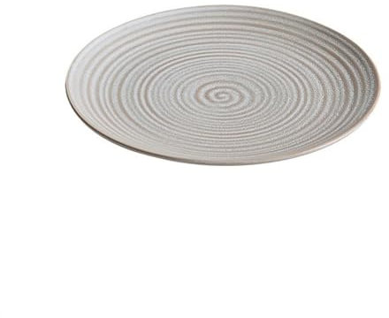 GAOWINLY Catering Plates, Household Kiln Change Teal Threaded Spaghetti Plate Chinese Ceramic Flat Plate Shallow Plate Upscale Serving Dish,for Everyday Meals (Size : 8 inch)