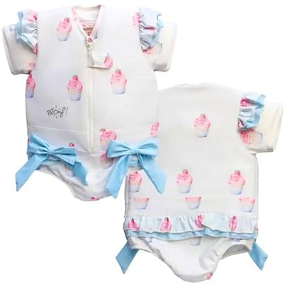 Schwimmanzug für Jungen und Mädchen: Charlotte – Schwimmanzug – Schwimmanzug – bequeme Schwimmweste für Sicherheit und zum Lernen des Schwimmens (Größe 2 (13 – 15 kg))